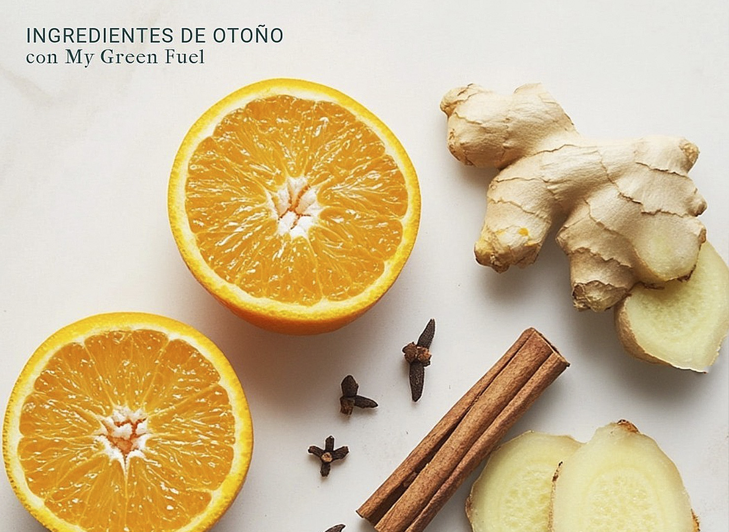 Ingredientes de Otoño My Green Fuel