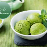 Helado Casero de Matcha Latte