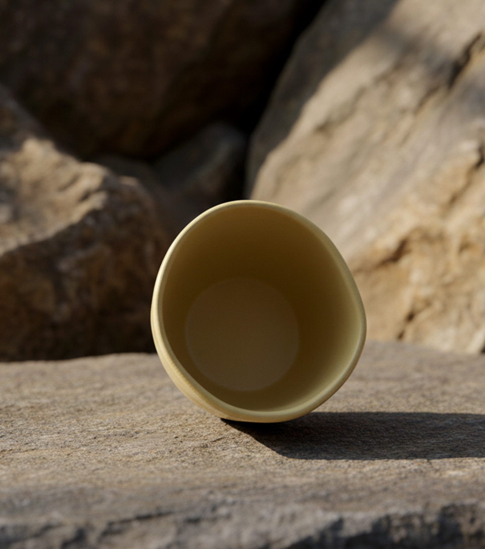 Taza Amarilla 200ml - Imagen 4