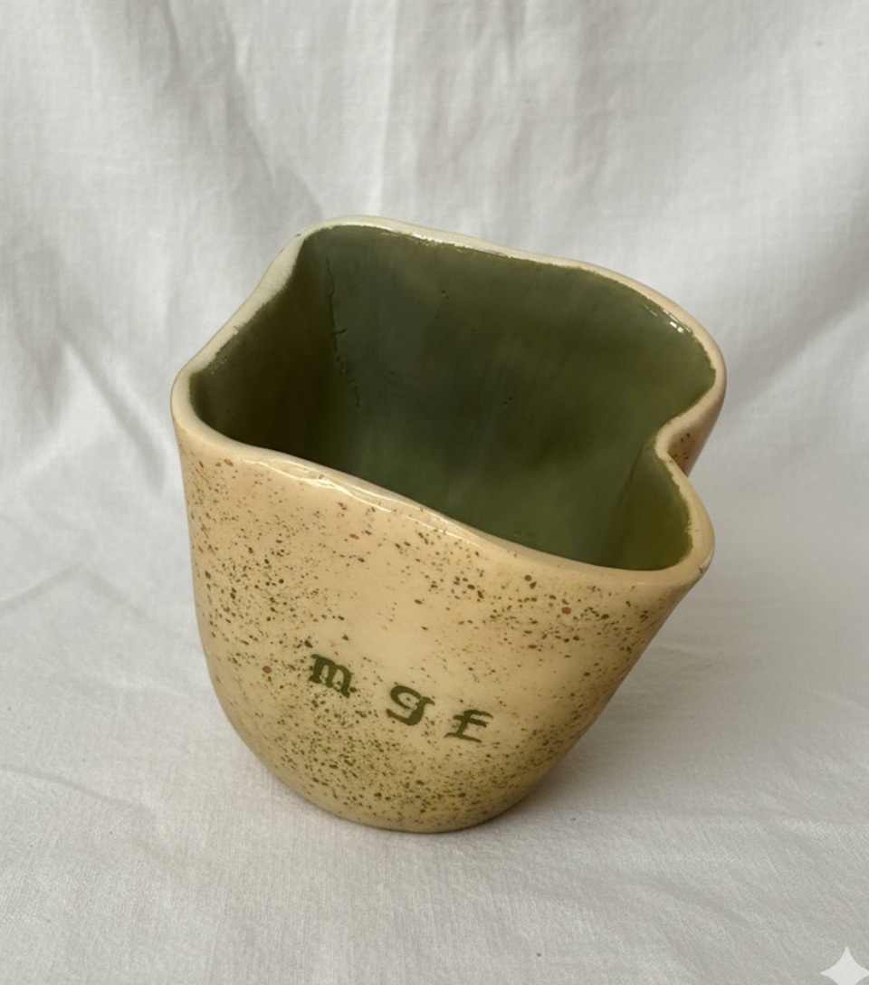 Taza Blanca y Verde MGF - Imagen 5